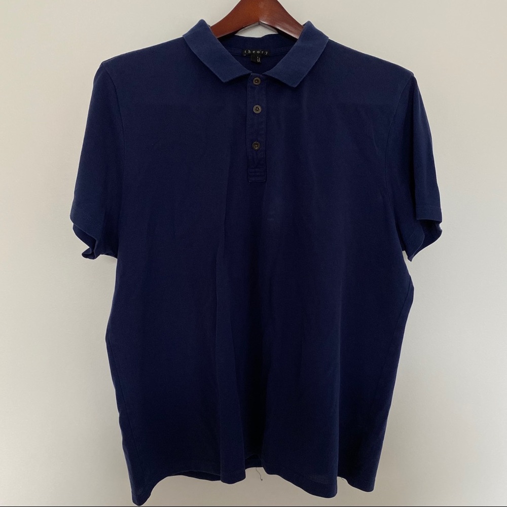 Theory Leopold NC. Classic Pique Polo